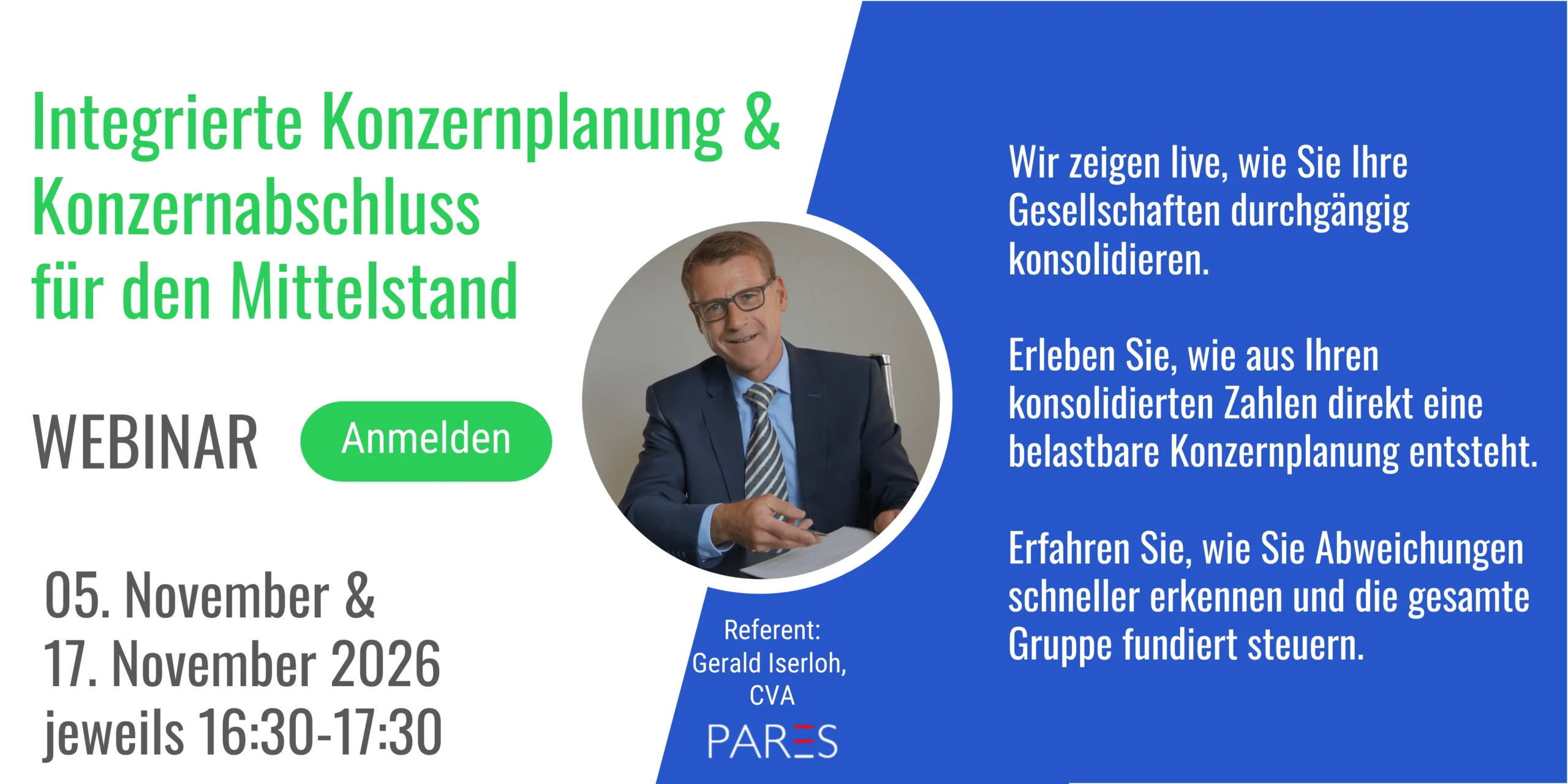 Webinar PARES Plan Konsolidierung