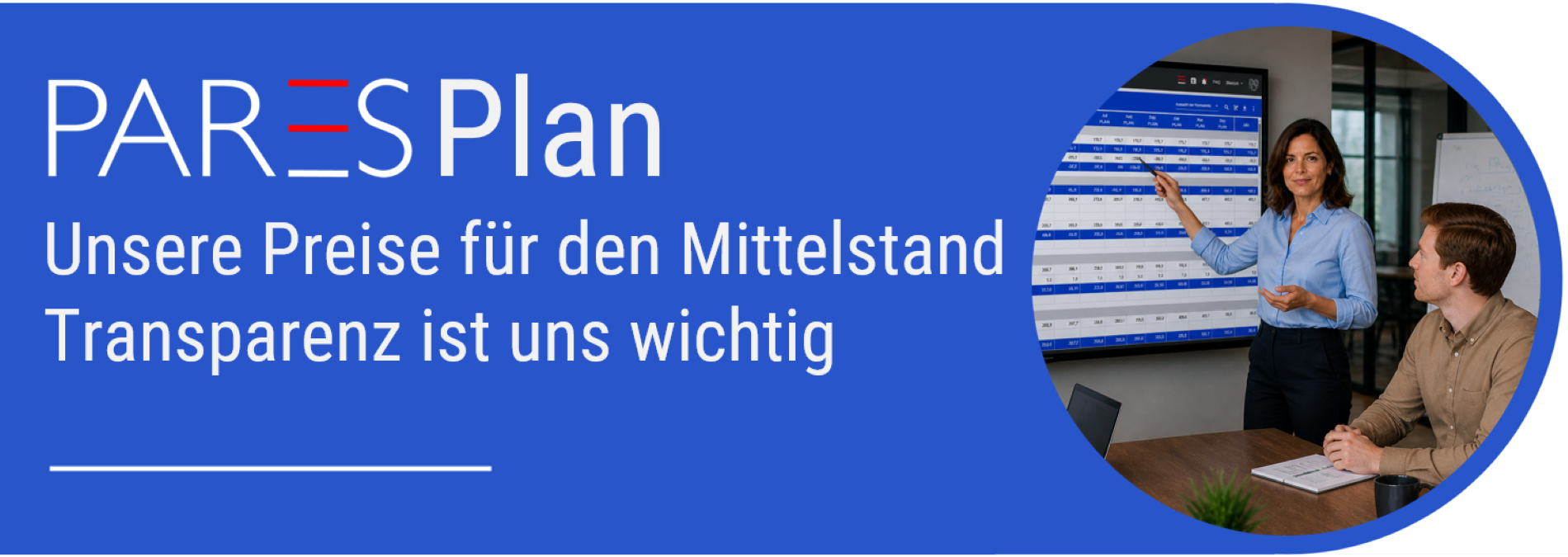 Transparente Preise für den Mittelstand