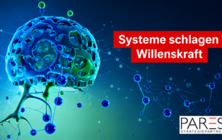 System schlägt Willenskraft